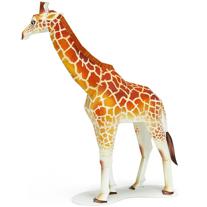Art Craft With Cardboard - Giraffe Origami Art Folding Mini Cute