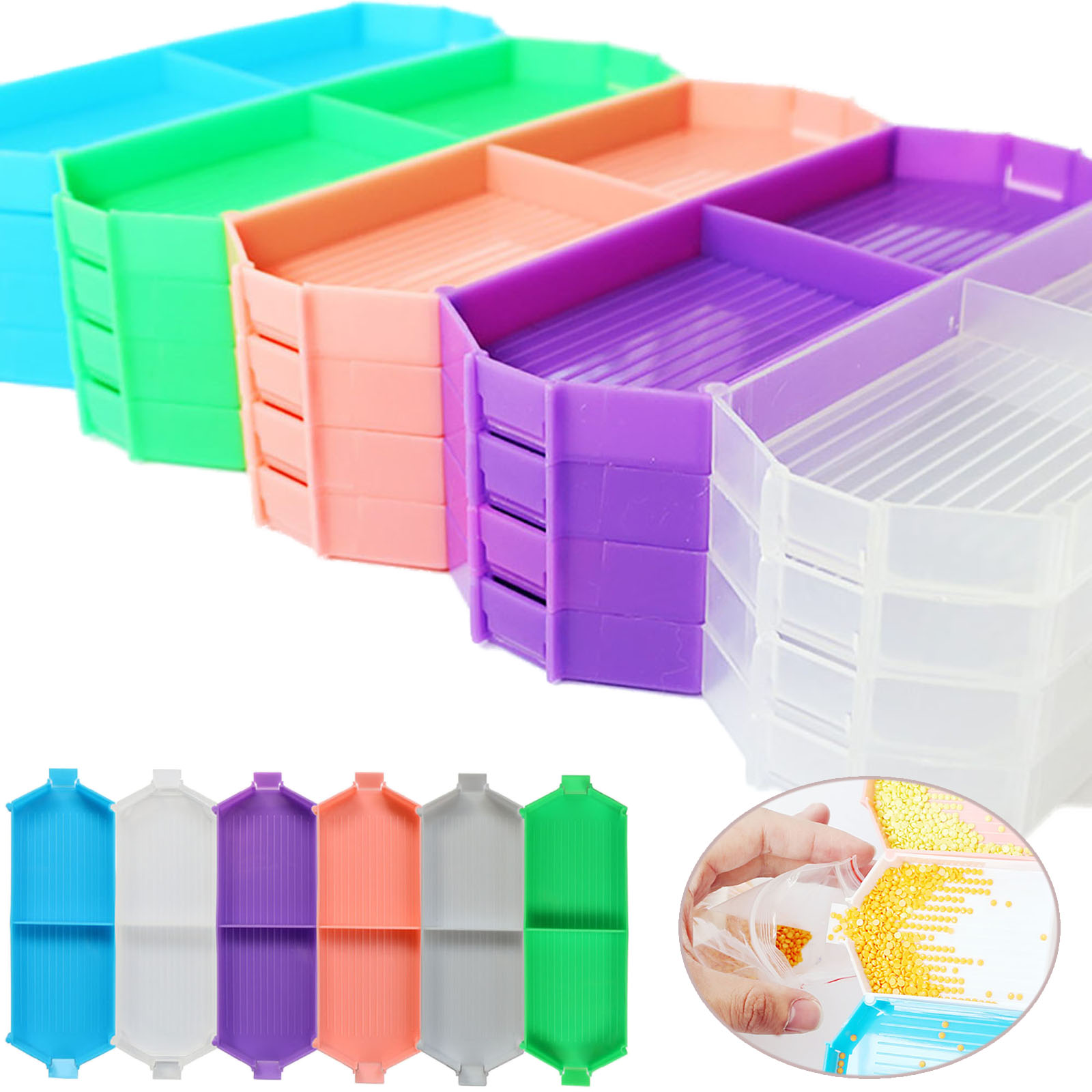 Diamond Painting Kit - 5D Diamond Painting Art Colorful Box