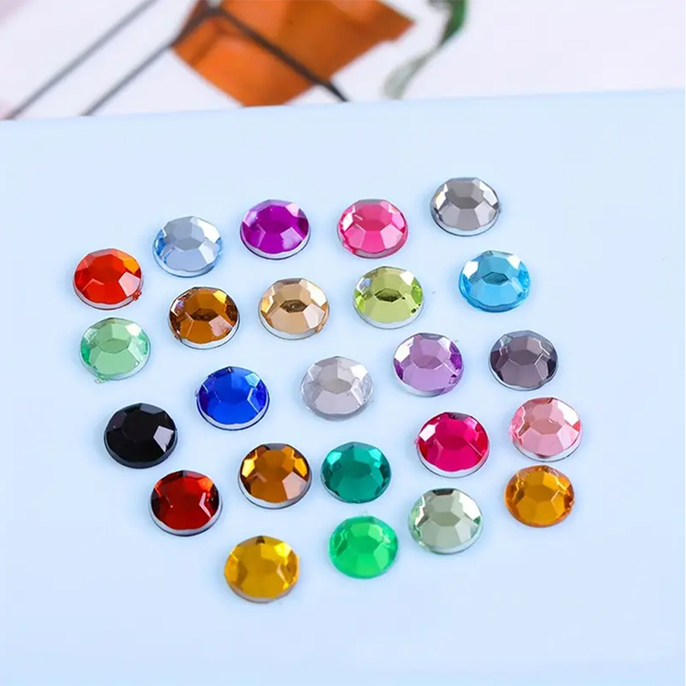 Diamond Painting Kit - 10000Pcs Round Resin Diamond 20 Colors