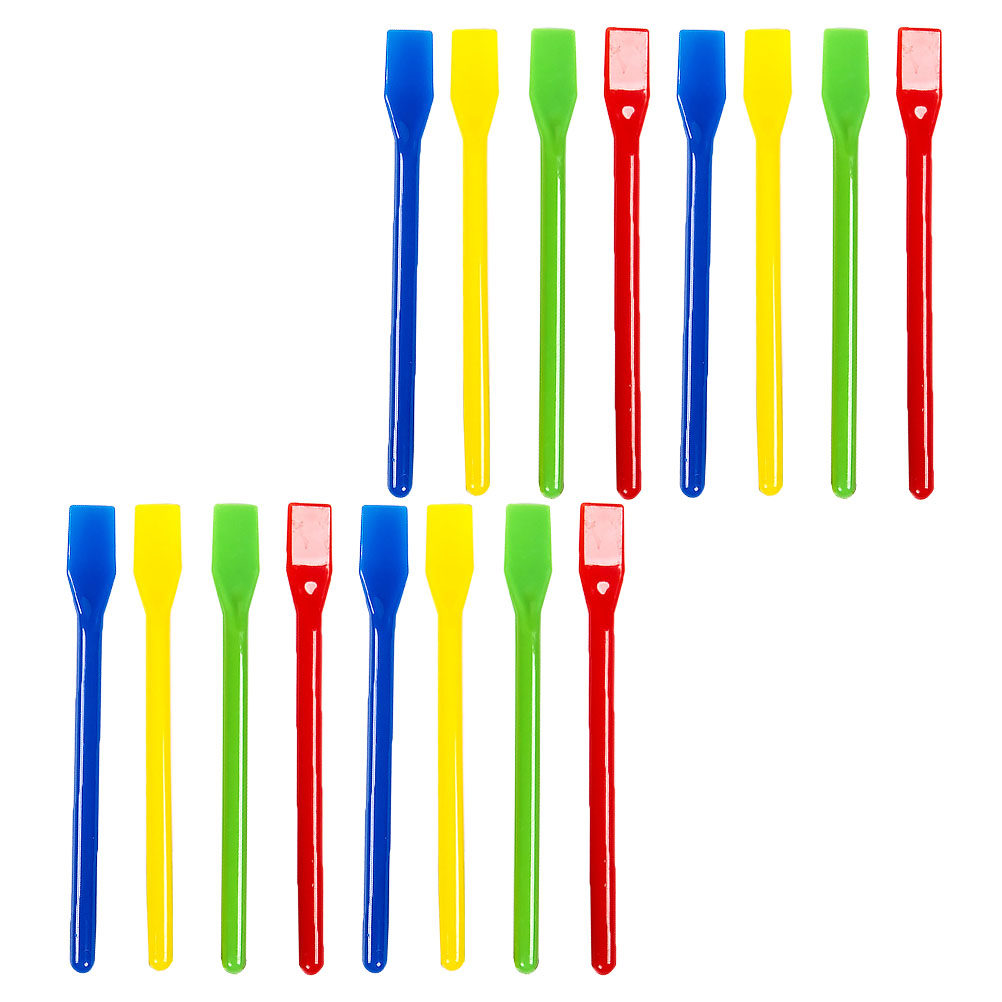 Art Craft Blend - 16Pcs Plastic Stir Sticks for Painting