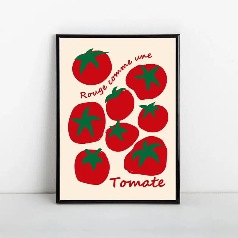 Modern Colorful Red Tomatoes W - đánh giá và giá Art Craft Kitchen
