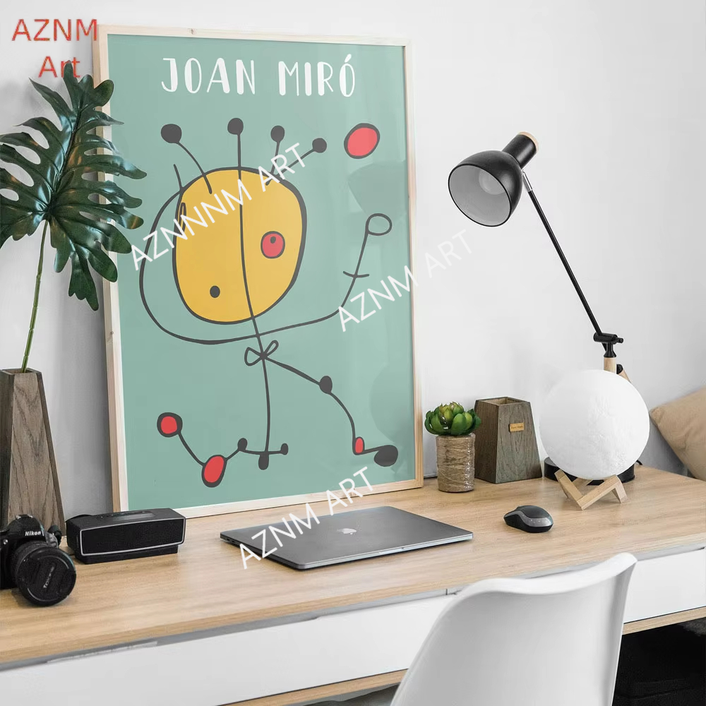 Joan Miro Abstract Art Vintage - đánh giá và giá Art Craft Kitchen