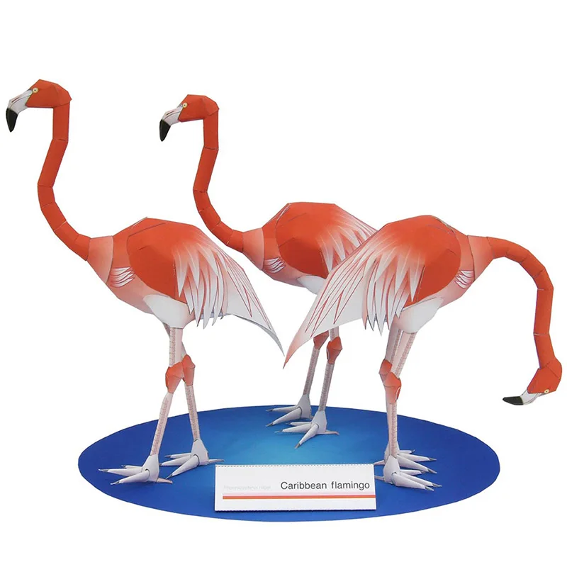 Caribbean Flamingo Folding Thr - đánh giá và giá Art Craft With Cardboard