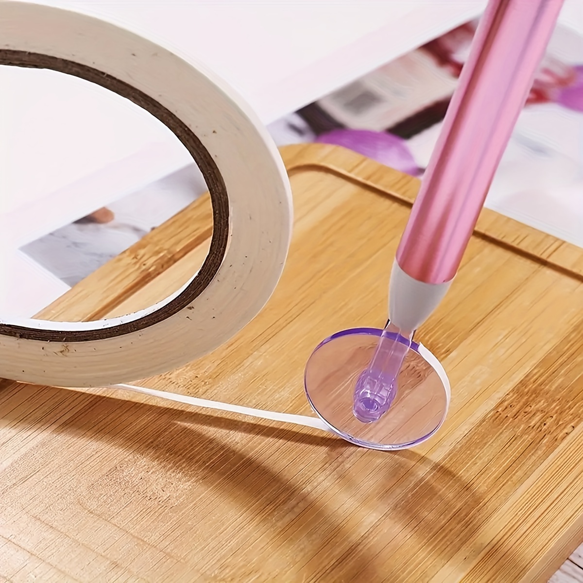1 Set Of 5rollers Adhesive Tap - đánh giá và giá Diamond Painting Kit