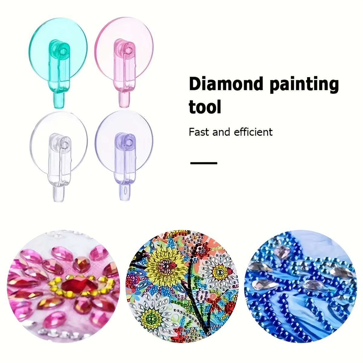 1 Set Of 5rollers Adhesive Tap - đánh giá và giá Diamond Painting Kit