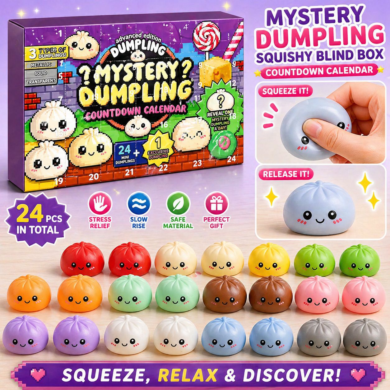 Surprise Dumpling Blind Box Co - đánh giá và giá Art Craft Party