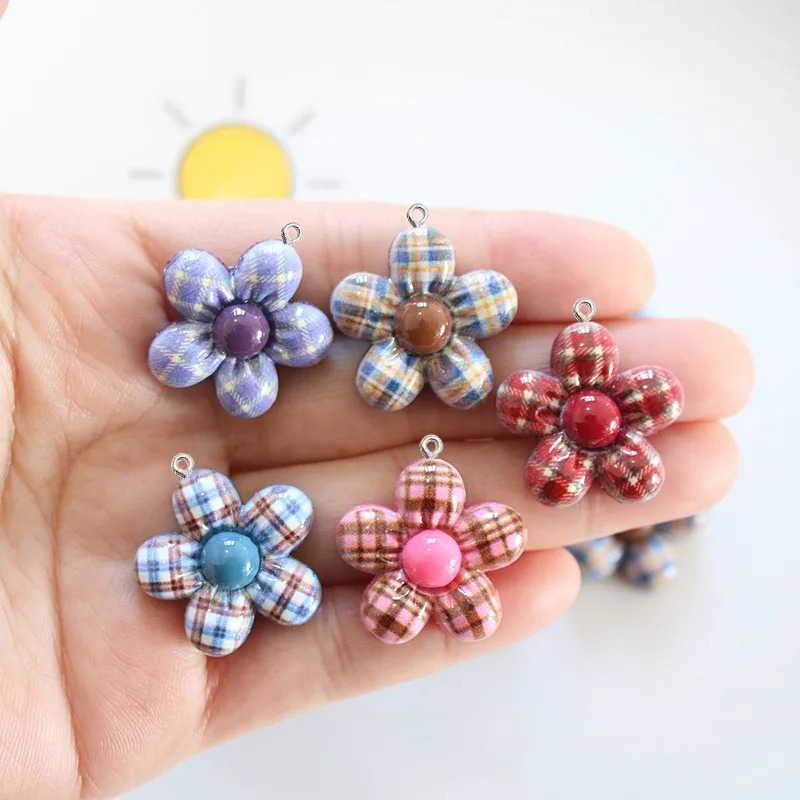 10Pcs Sweet Flower Planar Resi - đánh giá và giá Art Craft Party