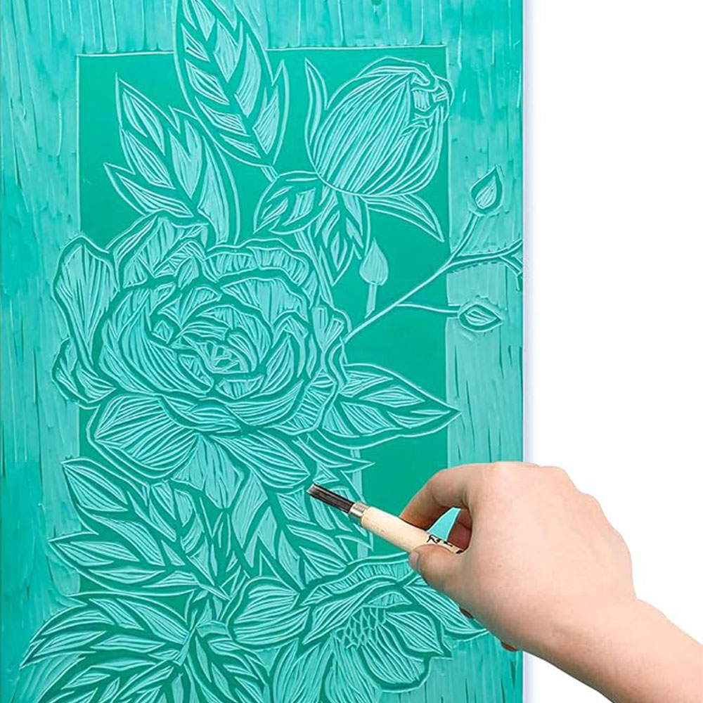 Soft Carving Rubber Block Easy - đánh giá và giá Lino Printing Block