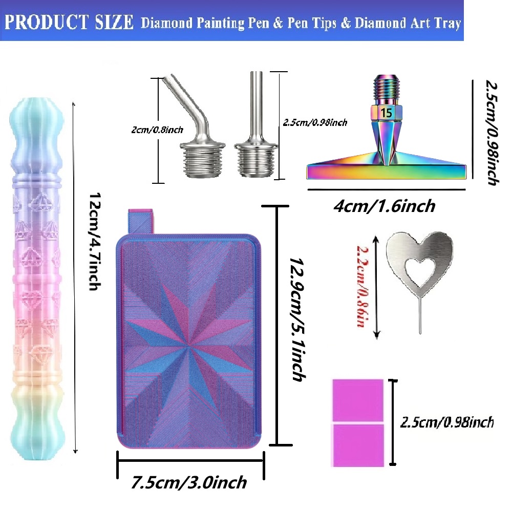 3D Diamond Pattern Dotting Pen - đánh giá và giá Diamond Painting Kit