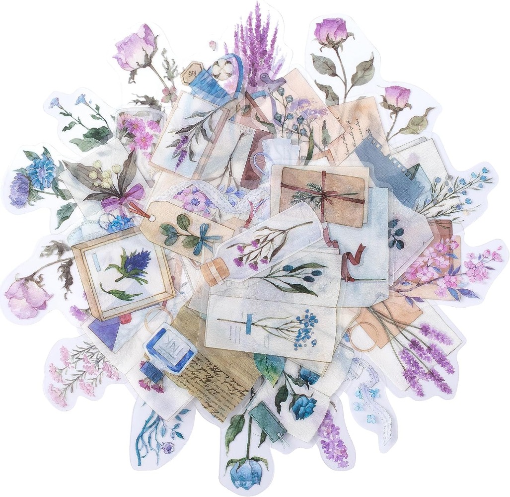 80PCS Lavender Scrapbook Stick - đánh giá và giá Art Craft Journal