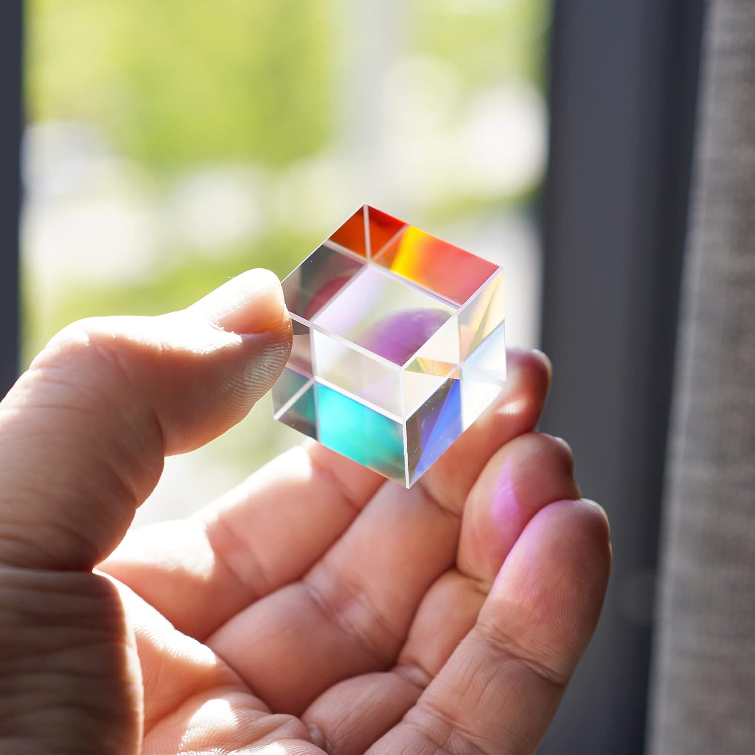 Mini K9 Crystal Cube Beads RGB - đánh giá và giá Art Craft Optical