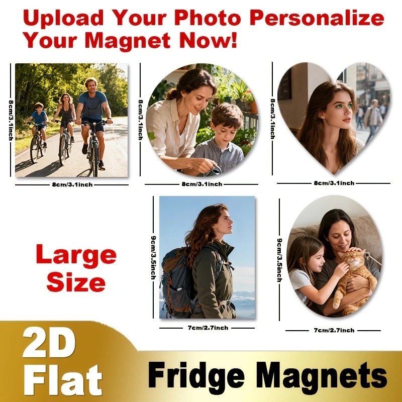 Custom Photo Fridge Magnet 2D  - đánh giá và giá Art Craft Kitchen