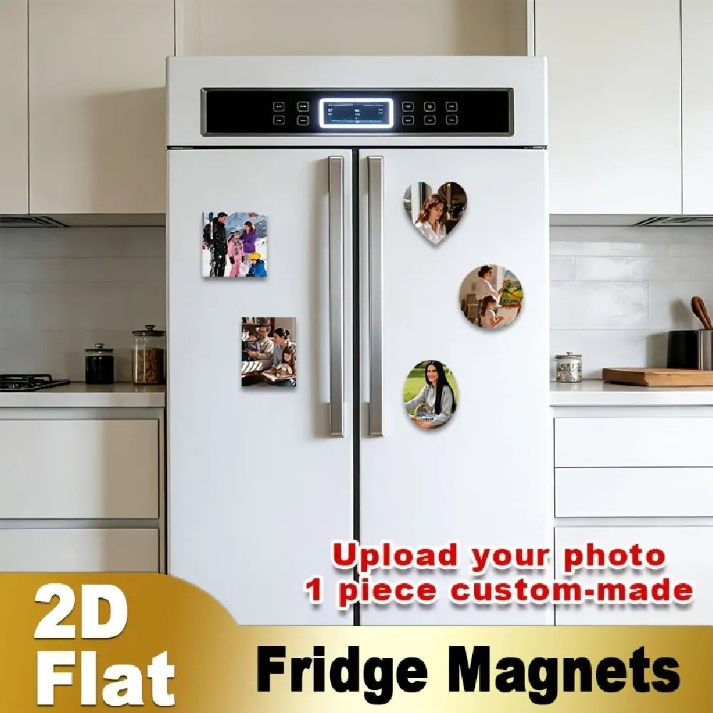 Custom Photo Fridge Magnet 2D  - đánh giá và giá Art Craft Kitchen