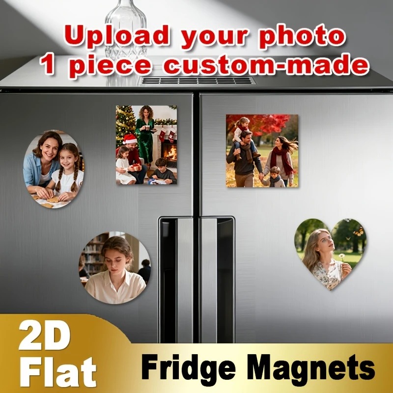 Custom Photo Fridge Magnet 2D  - đánh giá và giá Art Craft Kitchen
