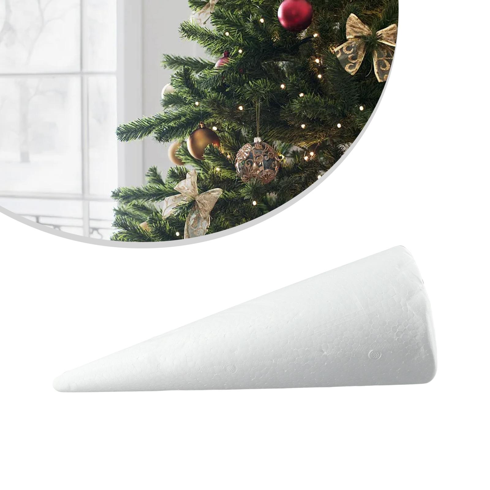 DIY Arts Foam Cones White Poly - đánh giá và giá Art Craft Holiday