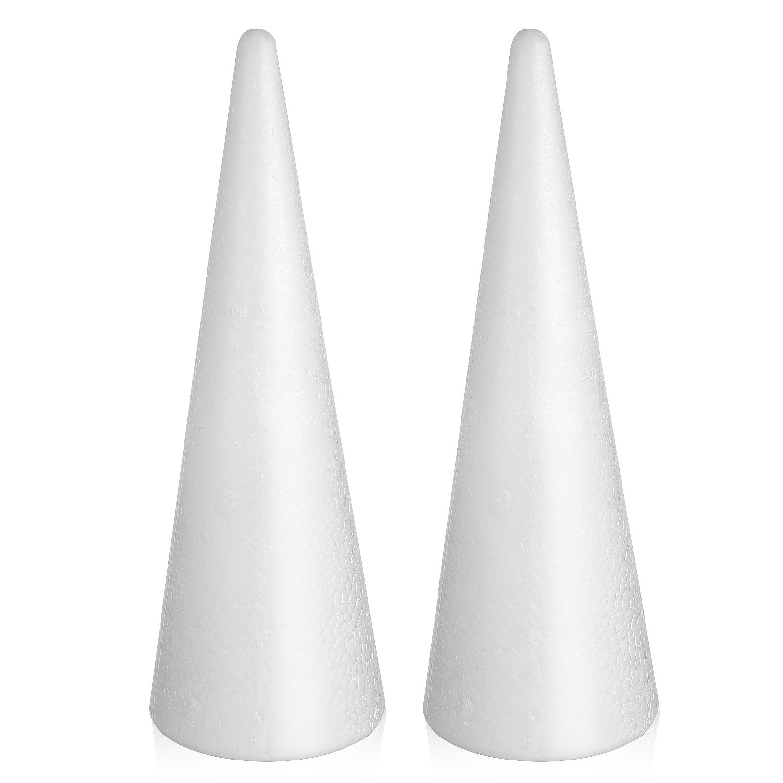 2Pcs Versatile Foam Cones Whit - đánh giá và giá Art Craft Holiday