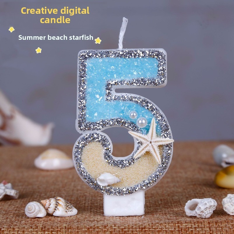 Beach Starfish Number Birthday - đánh giá và giá Art Craft Party