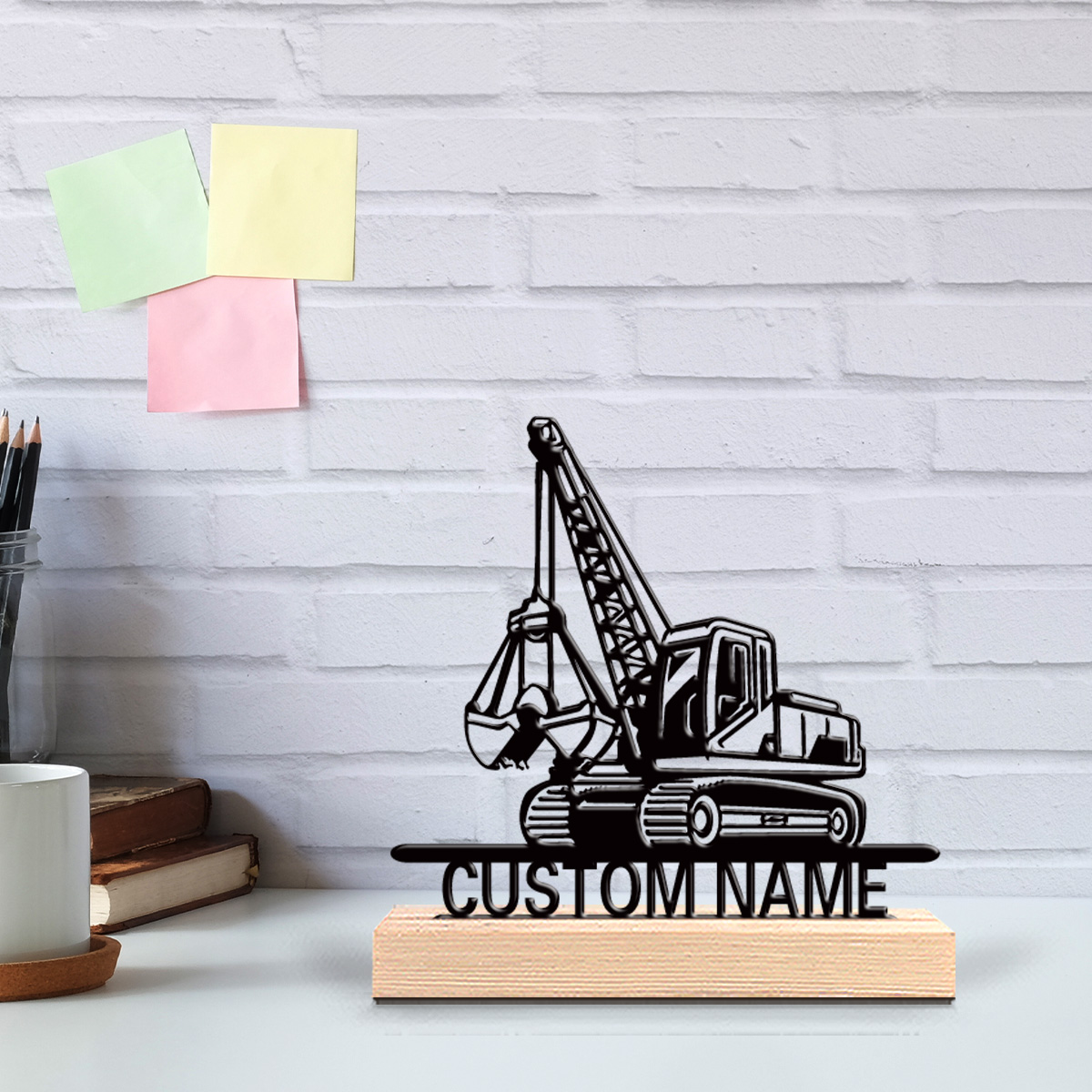 1pc tractor Customized Letter  - đánh giá và giá Art Craft Wood