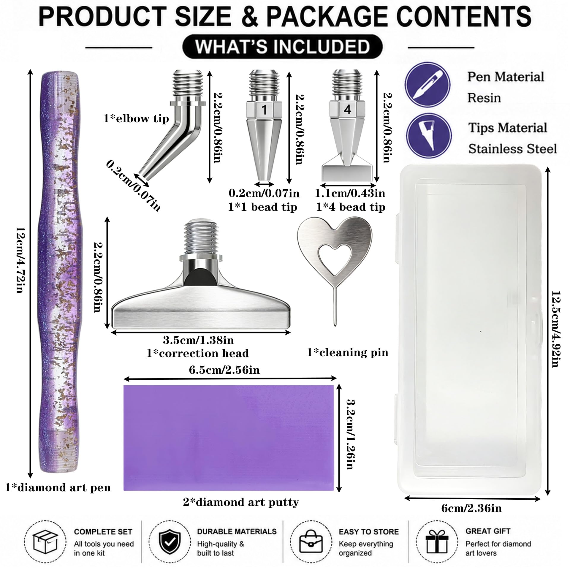 Diamond painting art pen, with - đánh giá và giá Art Craft For Adults