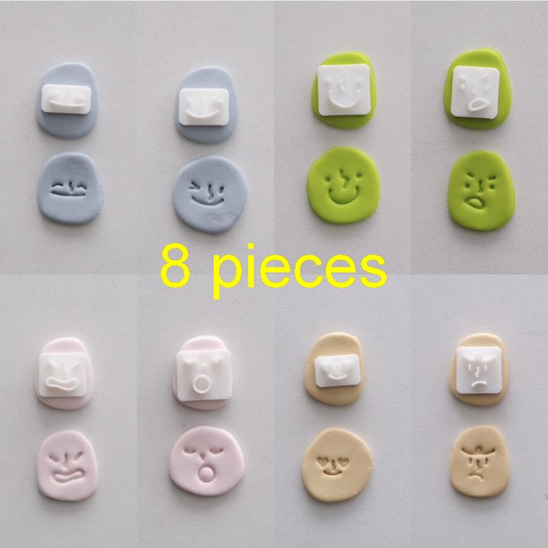 8Pcs Mini Cartoon Expression P - đánh giá và giá Polymer Clay Set