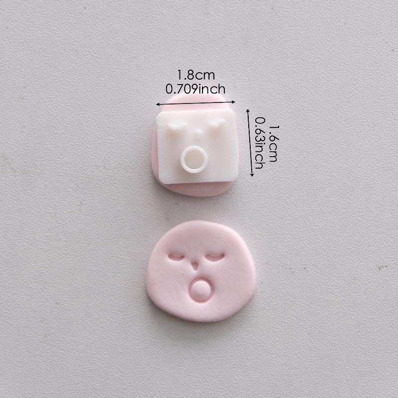 8Pcs Mini Cartoon Expression P - đánh giá và giá Polymer Clay Set