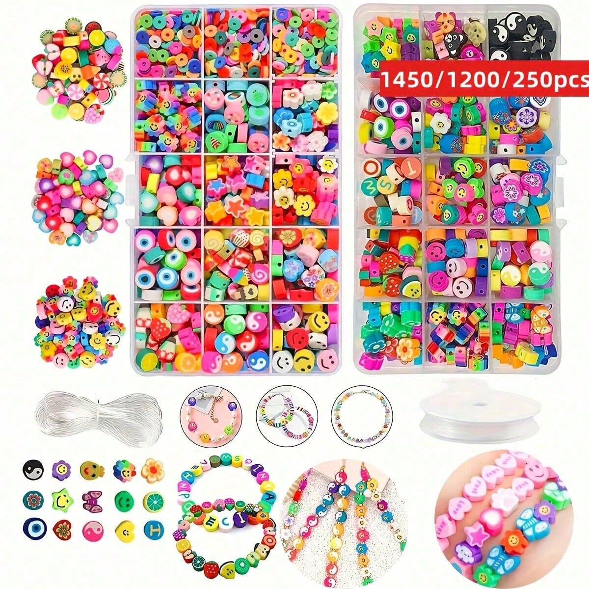 1450/1200/250pcs Polymer Clay  - đánh giá và giá Polymer Clay Set