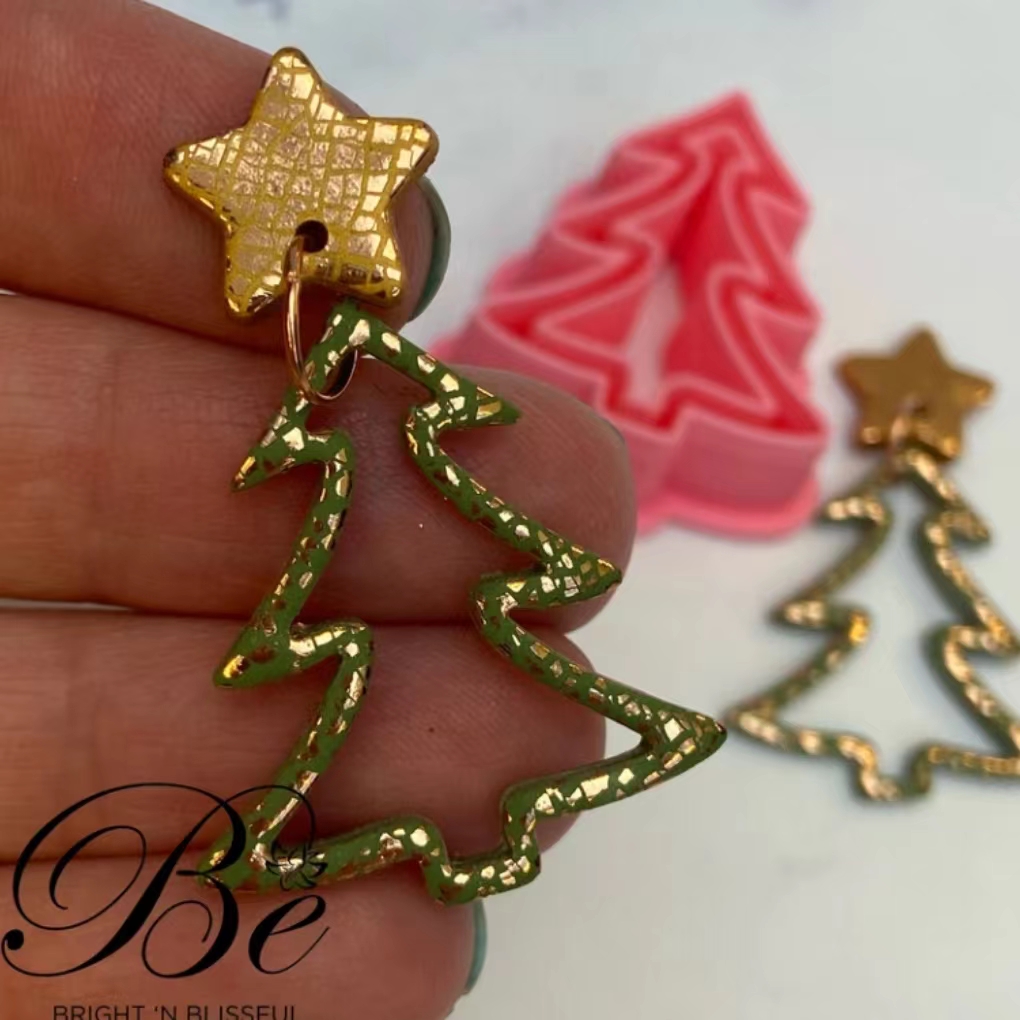 Clay Cutter Shape Christmas Tr - đánh giá và giá Polymer Clay Set