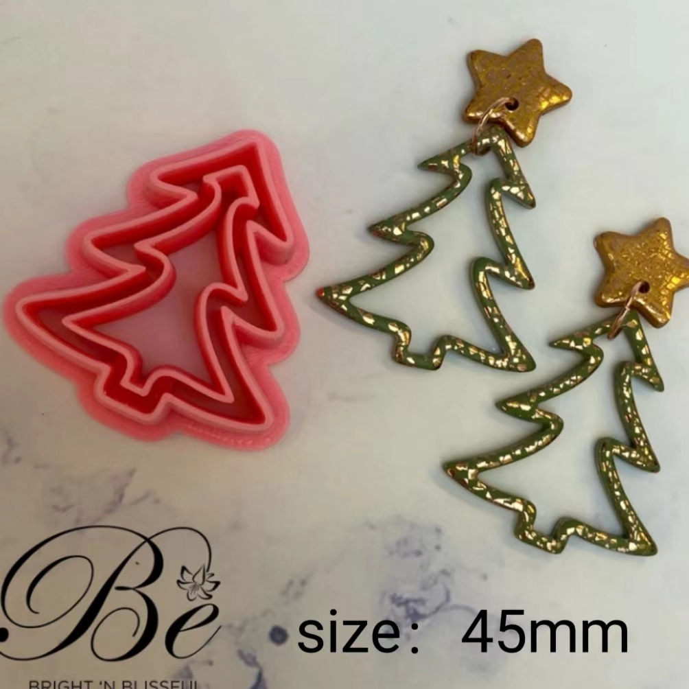 Clay Cutter Shape Christmas Tr - đánh giá và giá Polymer Clay Set