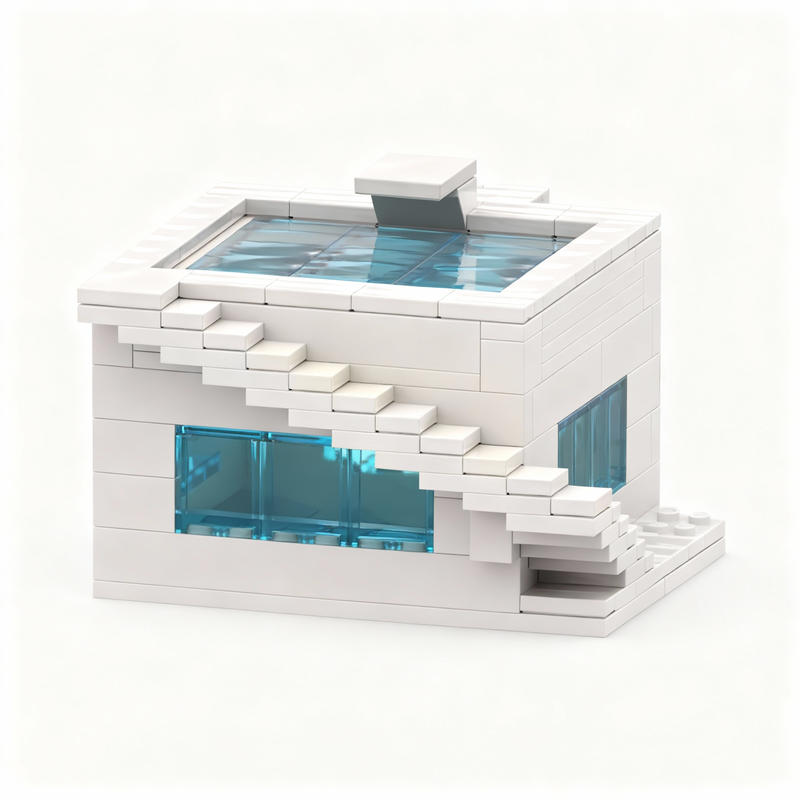 193pcs MOC Outdoor Small Swimm - đánh giá và giá Art Craft Christmas Ideas