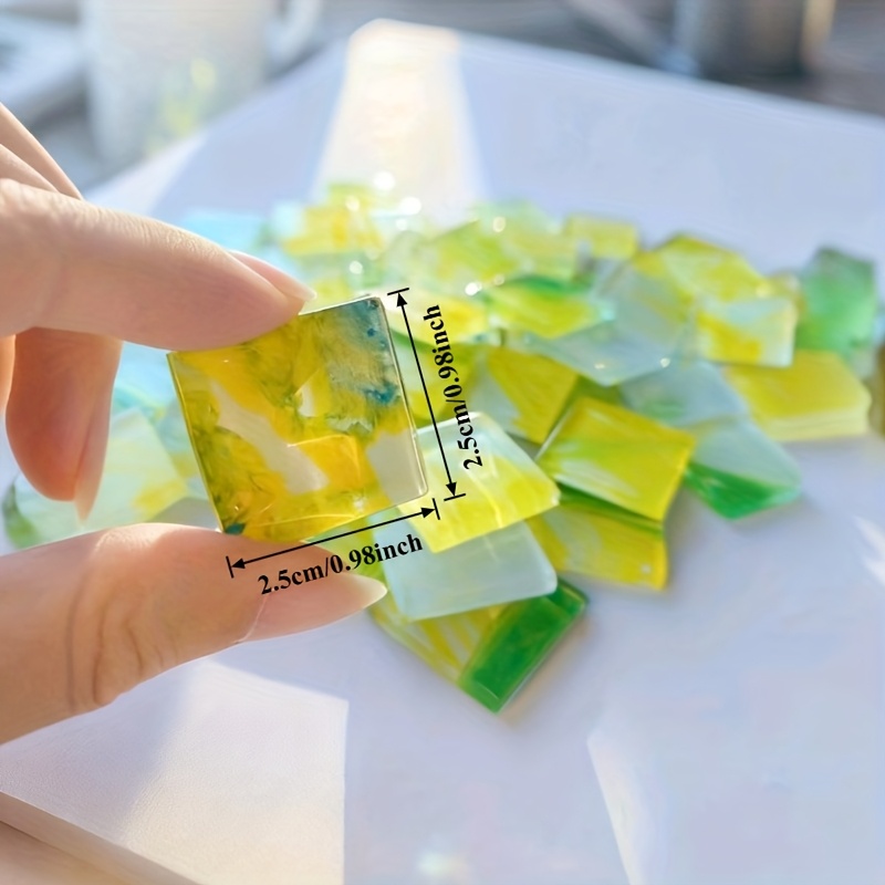 100g square mosaic pastoral st - đánh giá và giá Art Craft Optical