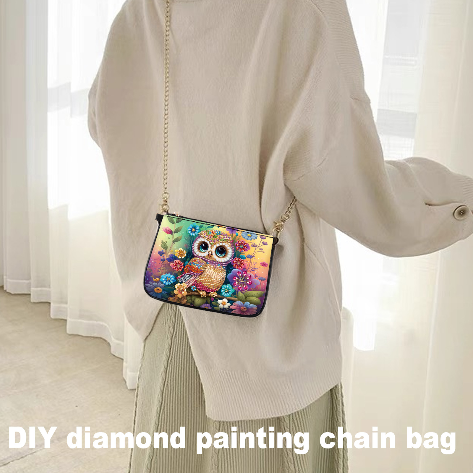 Colorful Owl Diamond Art Paint - đánh giá và giá Art Craft For Adults