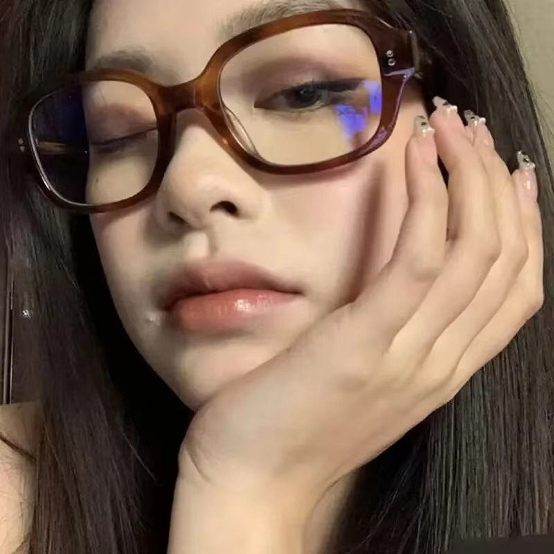 Y2K Women Retro Oval Square Gl - đánh giá và giá Art Craft Glasses