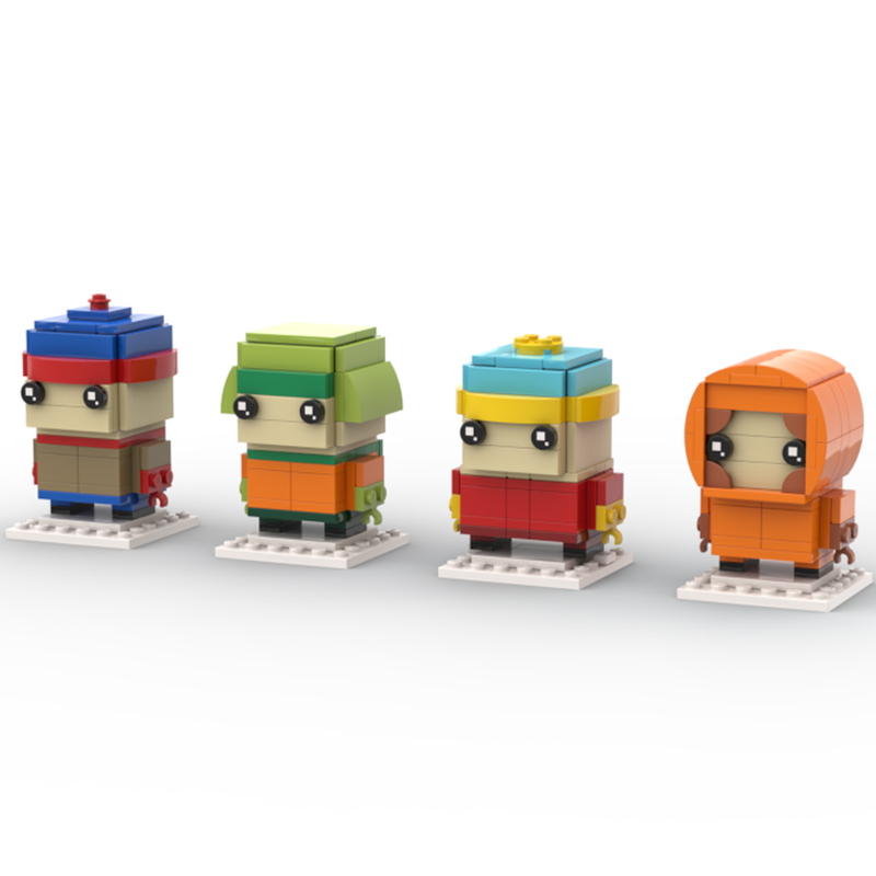 336pcs MOC South Park BrickHea - đánh giá và giá Art Craft Christmas Ideas