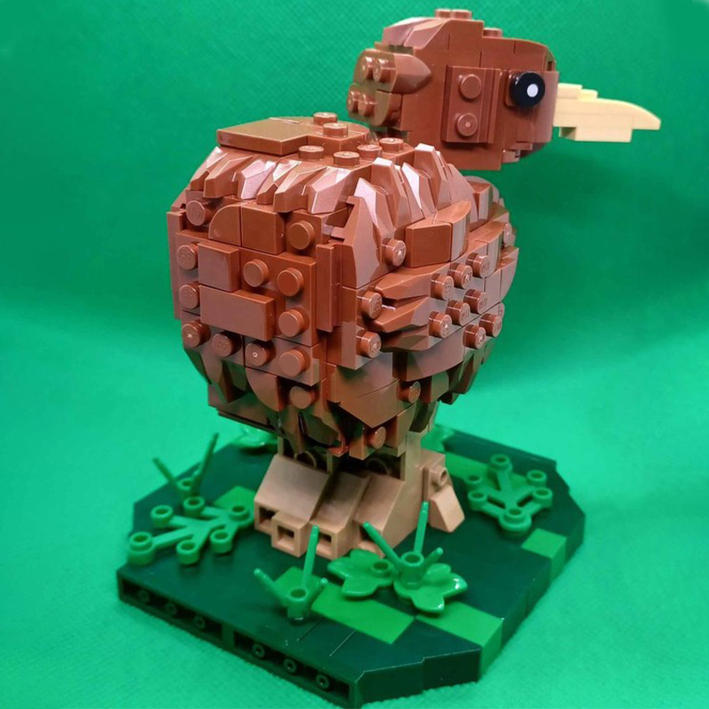 355pcs MOC Sculptures Kiwi Mod - đánh giá và giá Art Craft Christmas Ideas