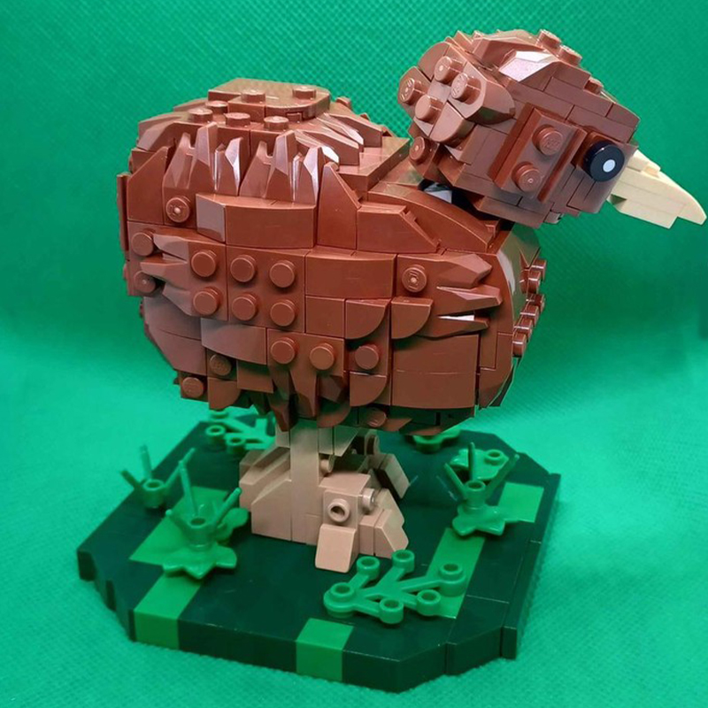 355pcs MOC Sculptures Kiwi Mod - đánh giá và giá Art Craft Christmas Ideas