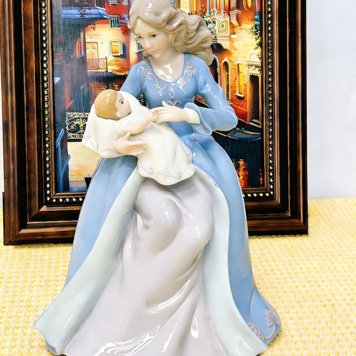 xx-Europe Mother Child Ceramic - đánh giá và giá Art Craft Mother'S Day
