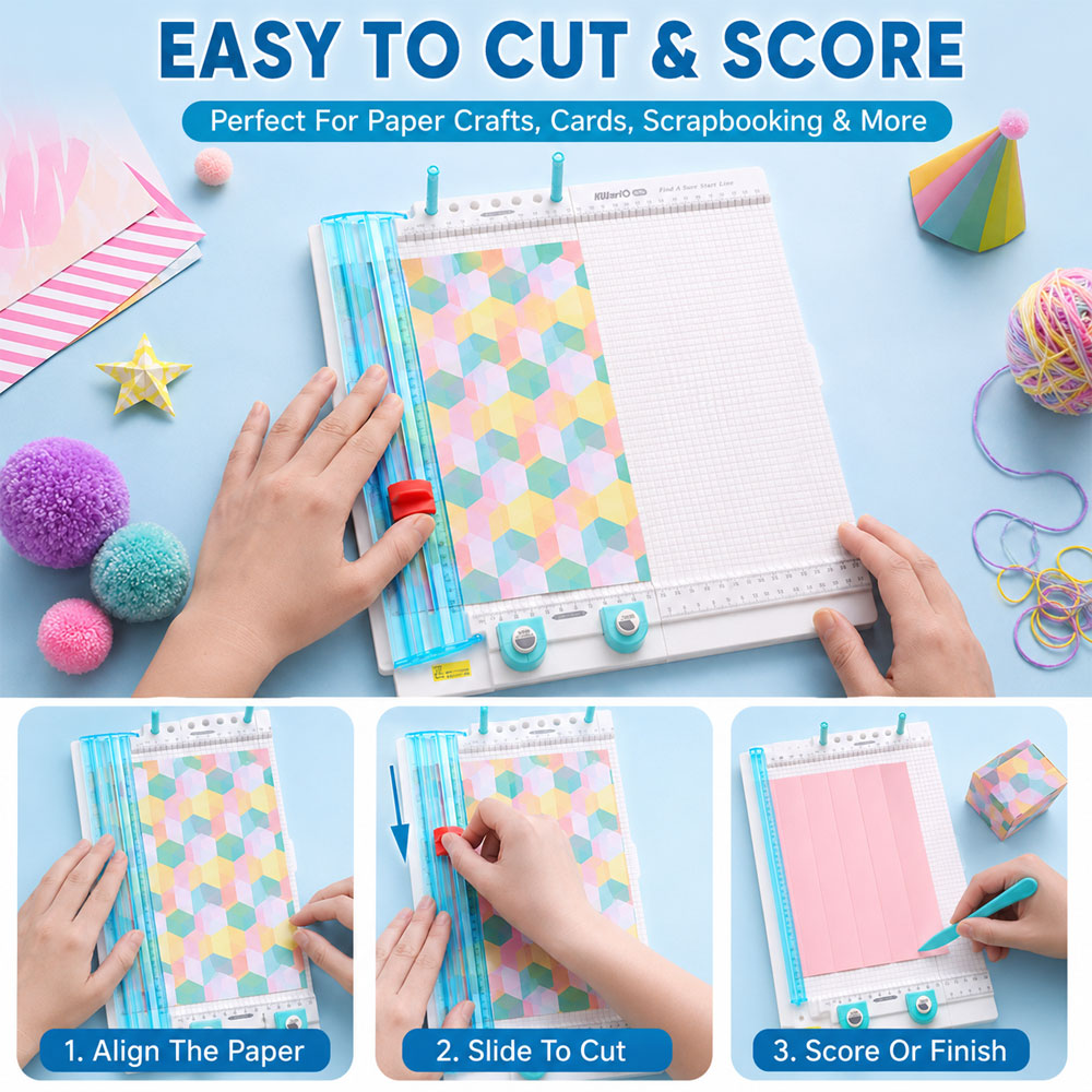 7-in-1 Paper Trimmer & Scoring - đánh giá và giá Art Craft With Cardboard