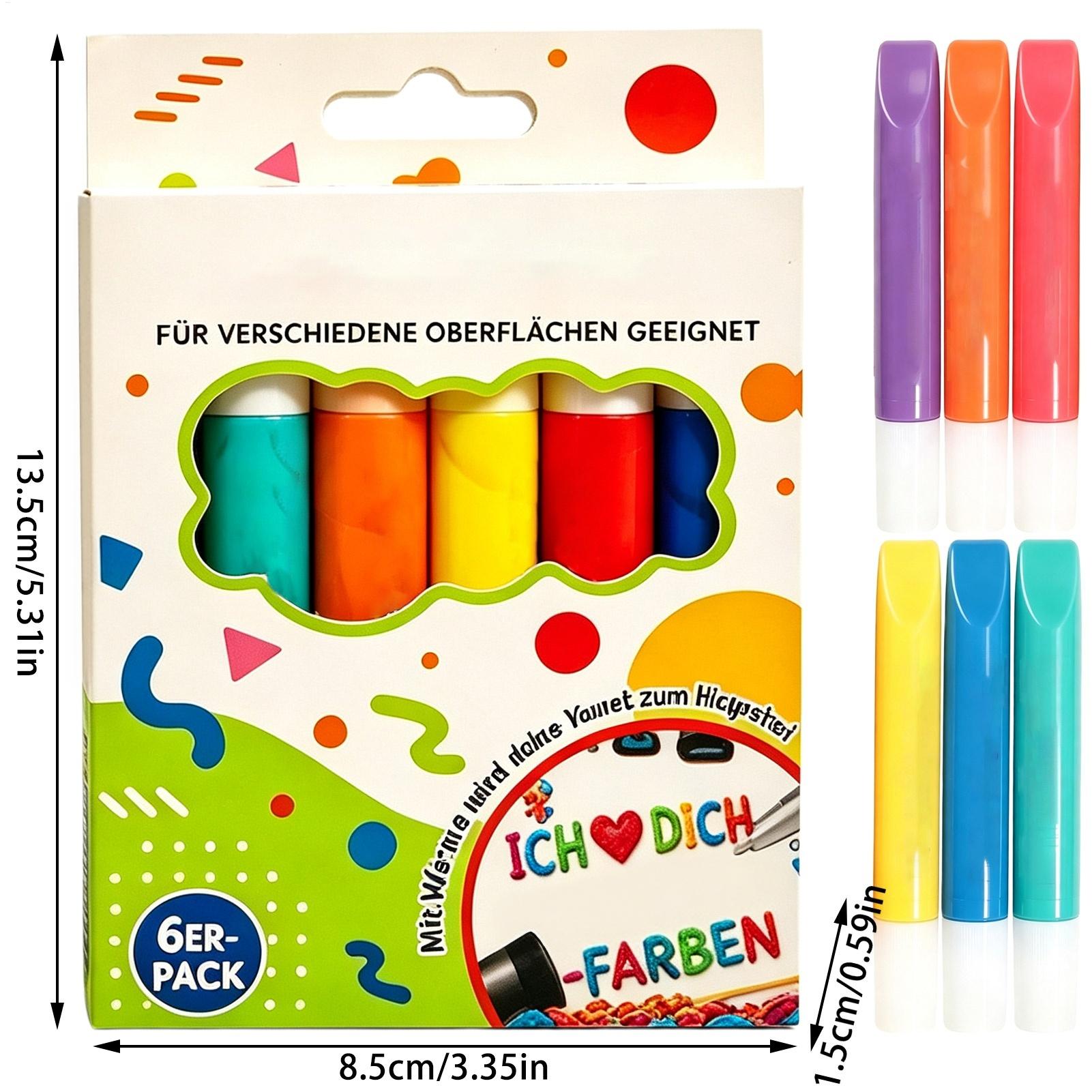 Bubble Pen 6/12 Piece Art Draw - đánh giá và giá Art Craft Holiday