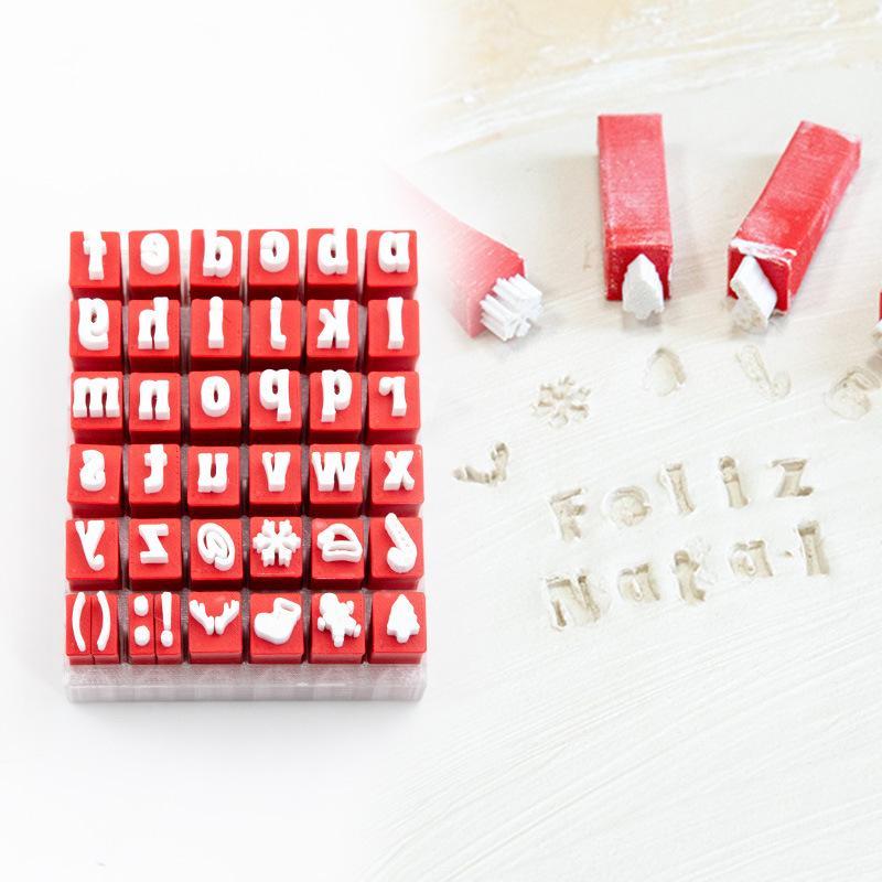 Christmas Style Alphabet Clay  - đánh giá và giá Polymer Clay Set