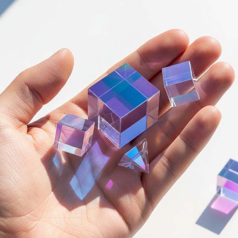 Mini K9 Crystal Prism Cube Opt - đánh giá và giá Art Craft Optical